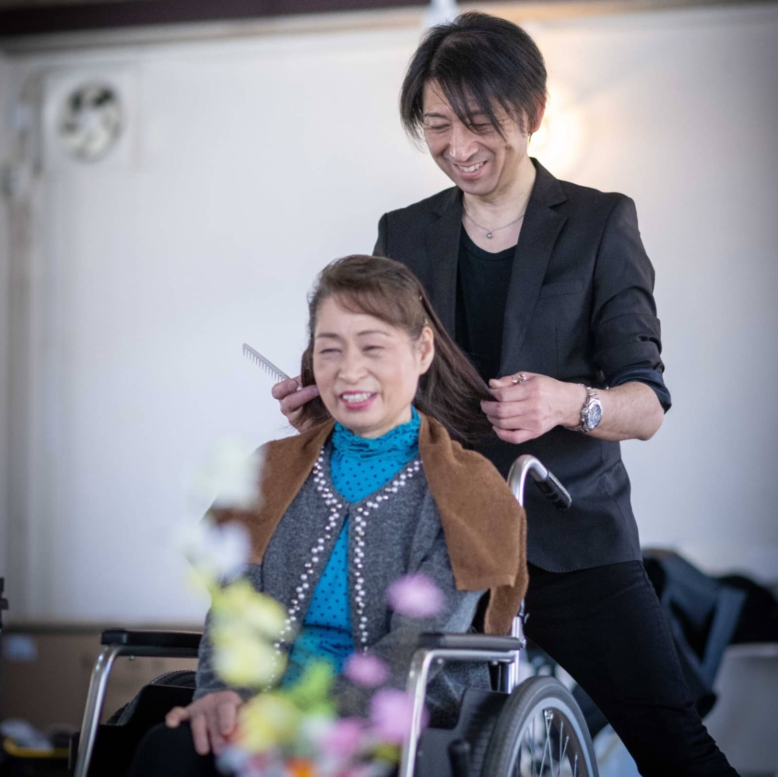 訪問美容Lien(リアン)の施術写真