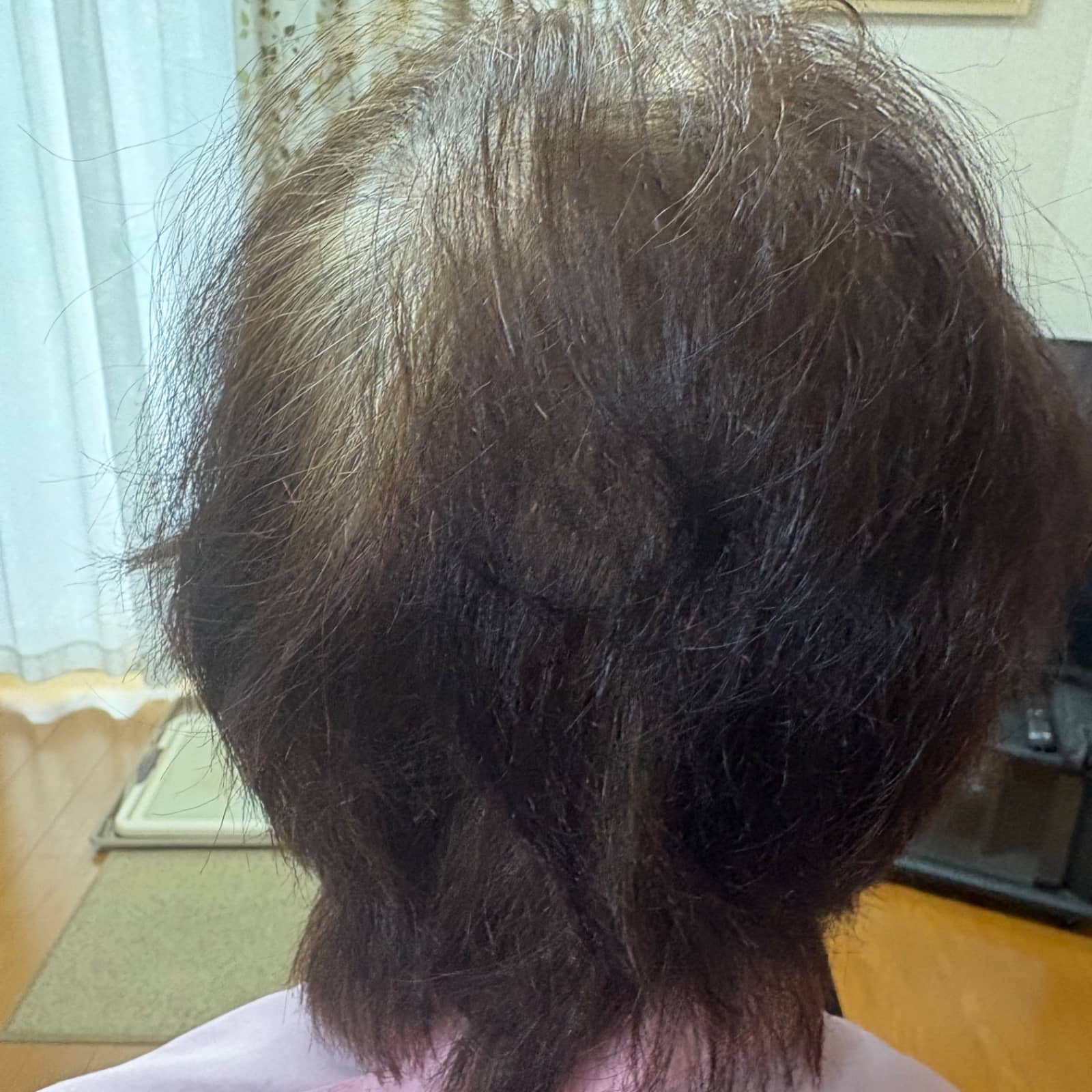 訪問美容はなみずきの施術写真