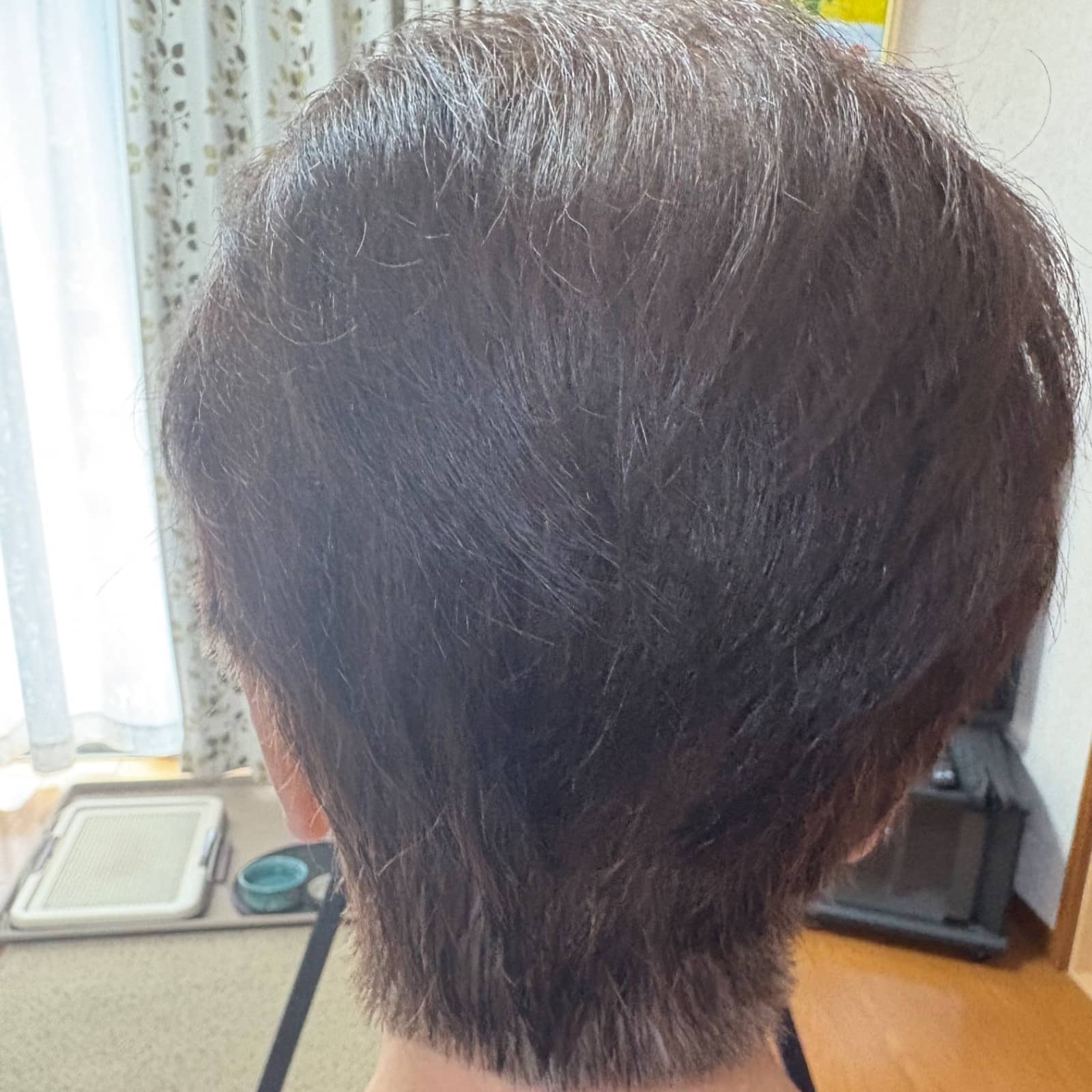 訪問美容はなみずきの施術写真